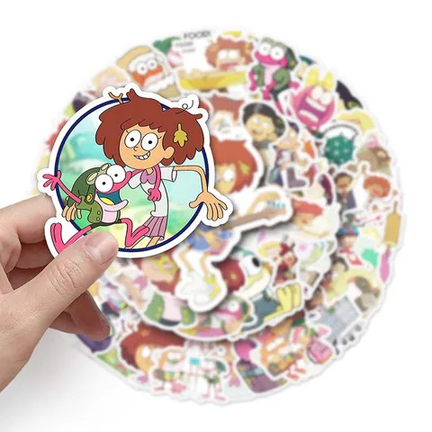 Buy 50pcs Factory Wholesale Cartoon Animated Amphibia Sticker ...