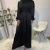 Import PE6345# Hot Sell Satin Dress Collection Soft Smooth Satin Elegant Long Dresses Muslim Women Modest Wear Clothing EID Best Choice from China