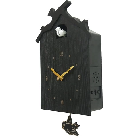 Pendulum Swing Bird Cuckoo Clock Wooden Clock