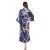 Import Personalized Womens Kimono Robe Long Printed Peacock Floral Sleepwear Silky with Pockets from China