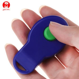 Pet Clicker Dog Training Sounder Puppy Whistle Guide Supplies With Finger Strap Dog Trainings