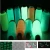 Import photoluminescent cotton sewing yarn / embroidery threads for glow in the dark embroidery logo from China