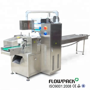 Pillow Bag Wrap Video CD Pack Horizontal Flow Magazine Packaging Equipment Automatic Book Packing Machine