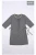 Import plain dyed cotton nightshirts for women two color t shirt sleepwear hospital gown maternity women night dress from China