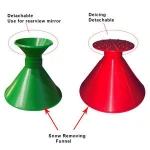 Plastic Ice scraper The conical snow removal