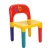 Import Plastic Lightweight Kids Table and Chair Set Colorful Detachable Children Alphabet Design Furniture Set from China