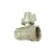 Import Plated Nickel Brass Lockable Ball Valve for Water Meter System from China