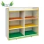 Import play school furniture kids storage cabinet / wooden book rack /  kids bookcase from China