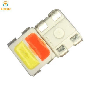 PLCC4 3528 Diode 0.06W Bi-color Red+White, Yellow+White, Blue+White, Amber+White 3527 Bicolor SMD LED Chip