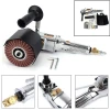 Pneumatic Wire Drawing Machine Sander Grinding Machine Metal Plane Polishing Tool Rust Remover 1/4&quot; Intake connector