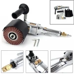 Pneumatic Wire Drawing Machine Sander Grinding Machine Metal Plane Polishing Tool Rust Remover 1/4" Intake connector