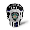 police lives matter military challenge coin  soft enamel Coin