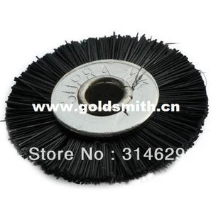 Polisher tools Black bristle(hard) unmounted brush for jewelry Lapidary Diamond polishing ,144pcs/package