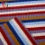 Import Polyester rayon spandex fancy rainbow stripe rib sports wear polyester fabric from China