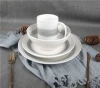 Popular 16pcs ceramic restaurant plates set tableware home brand dinnerware