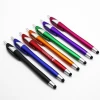 Popular Active Stylus Pen Plastic Press Slim Small Gourd  Soft Touch screen stylus pen Promotional Logo Pen