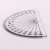 Popular round protractor scale plastic ruler for kids