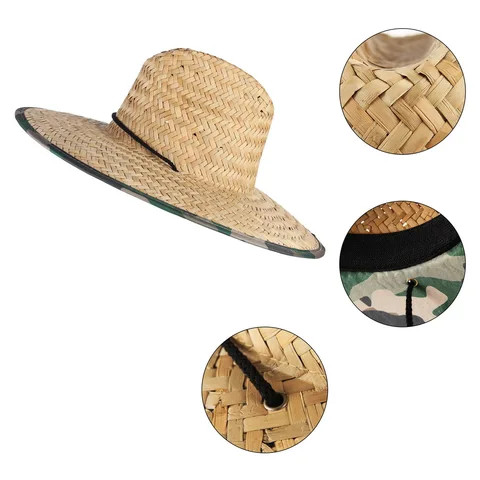 Popular Wholesale Factory Special Beach Adult Men Stock Straw Hat Bulk Straw Hats Straw Hats Female