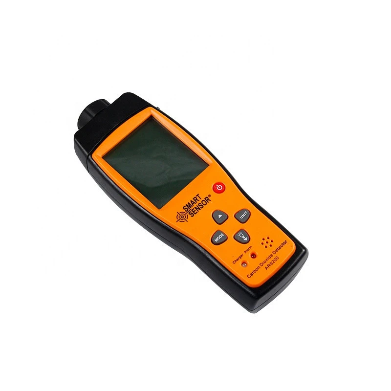 Portable Carbon Dioxide detector co2 gas analyzer tester with rechargeable battery