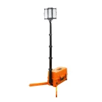 portable flood light lithium battery telescopic led work light