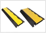 Portable recycled road safety control rubber Cable Protector speed hump