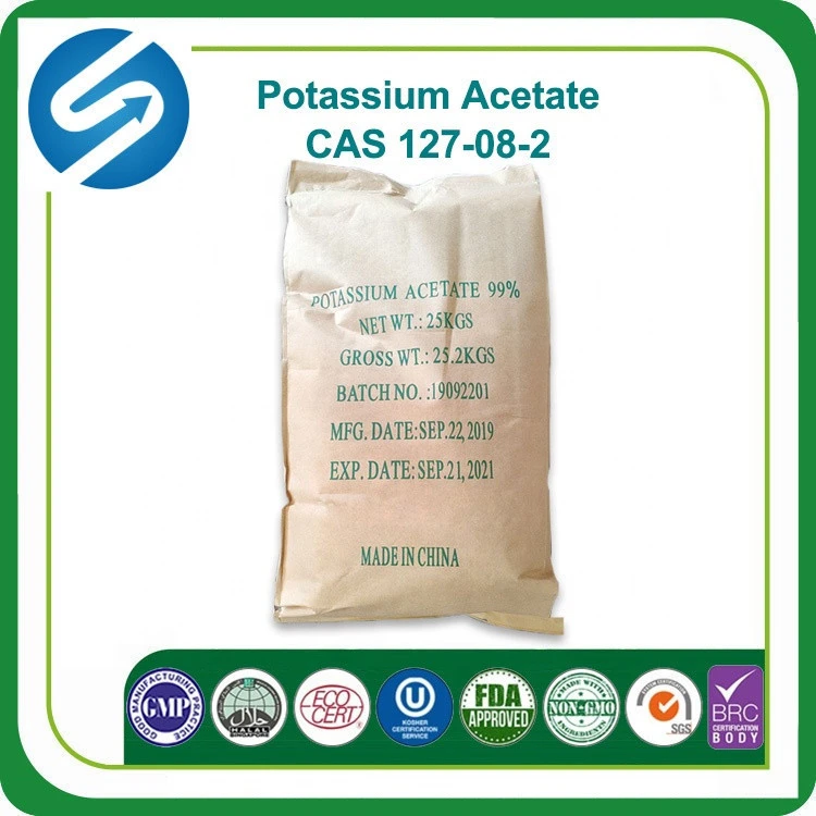 Potassium Acetate Potassium Acetate Acetic Acid Potassium Salt CAS 127-08-2 CAS No.127-08-2 CAS 127082