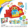Preschool Educational Toy Brick and Kitchen Bucket Battery Operated Light Up Building Block