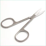 Buy Oem Cosmetic Eyebrow Scissors Trimmer Stainless Steel Gold Curved  Makeup Eye Beauty Scissors from Guangzhou Shangye Cosmetic Tools Co., Ltd.,  China