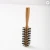 Import private label wooden round paint detailing hair brush round for home salon travel grooming kit factory from China
