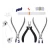 Import Professional Cutting Pressing Plier Set Drilling Holder Repair Tool for Rimless Glasses Frames Dark Red Glasses Repair Accessory from China