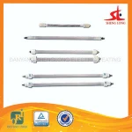 Professional heat resistant quartz glass tube,quartz heating tube,quartz tube