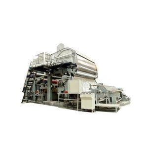 Profitable machine 2100mm kitchen small waste paper towel roll products recycling manufacturing making machine
