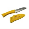 Promotion Fish Model Plastic Handle Stainless Steel Paring Knife With Cover