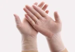 Promotional Durable Using No Dust Transparent Household Disposable Pvc Gloves