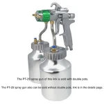 PT-29B Double Nozzle Automotive Wall Air Paint Spraying Gun Sprayer With Double Pots
