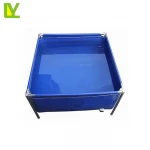 Pvc Canvas Fish Tank Farming Round Fish Pond Tank Tarpaulin
