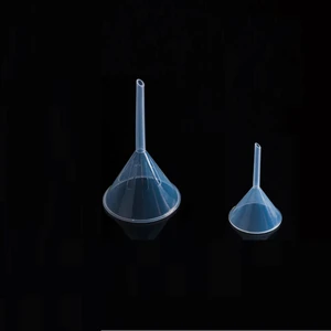 pvc  custom small  clear cheap wholesale clear food plastic   lab disposable funnels
