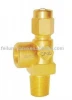 QF-2D Needle Type O2 Valve For Oxygen Cylinder