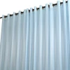 Qinghe factory price polyester high quality soft touch fabric curtain for the living room