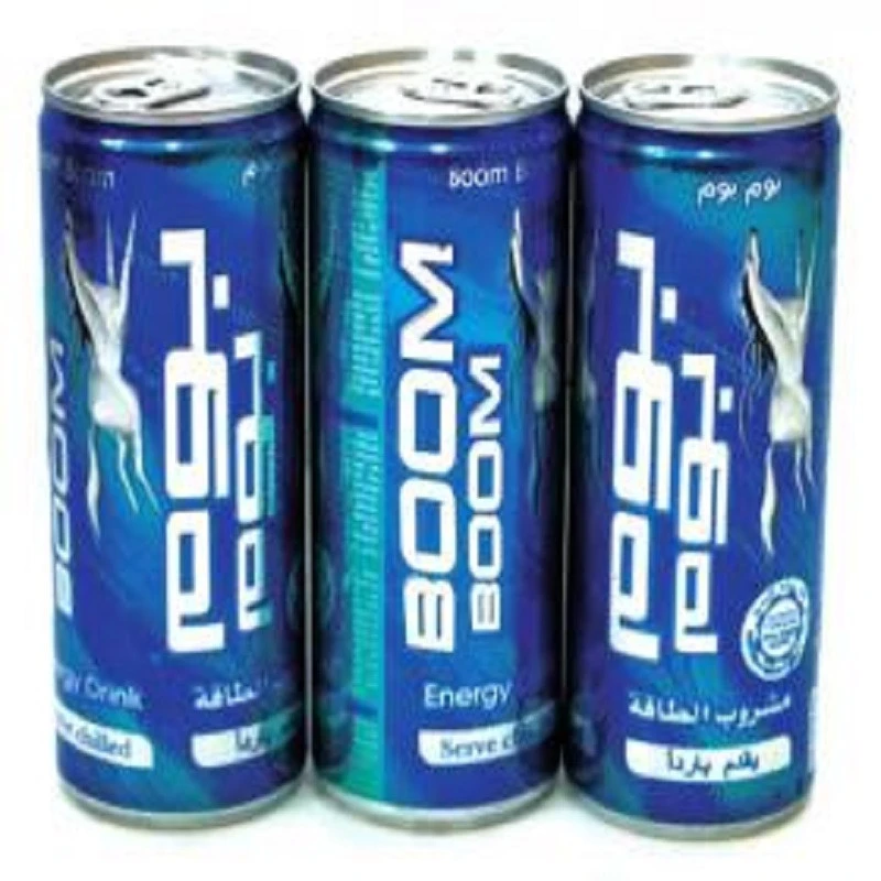 Quality BOOM BOOM ENERGY DRINK 250ml Can for export