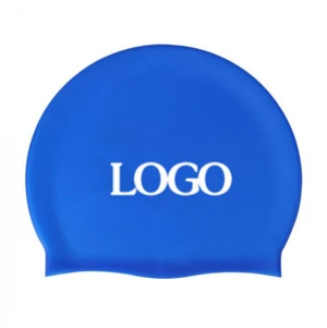 quality-guaranteed seamless silicone custom swimming cap