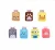 Import QY Cute Cartoon Hand Warm Hot Water Bottle Mini Hot Water Bottles Portable Hand Warmer Girls Pocket Hand Feet Hot Water Bags from China
