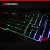 Import Rainbow backlit keyboard wired gaming keyboard from China
