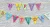 Import rainbow party supplies diy happy birthday foam banner toy checkered flag from China
