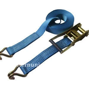 Ratchet tie down lashing elastic strap