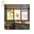 Import Real Estate Outdoor Window Display Board Magnetic Advertising Menu Light Boxes Slim Frame Poster Led Light Box from China