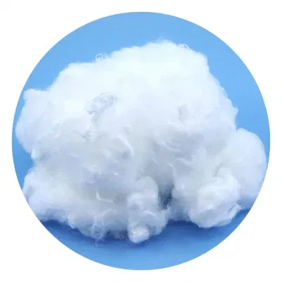 Recycled Hollow Conjugated Silicon Hcs Polyester Fiber 7D/15D * 64mm Raw Material for Filling Sofa/Pillow