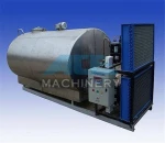 Refrigerated milk cooling storage tank price in dairy processing machines