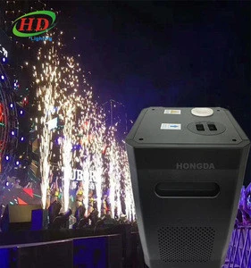 remote control DMX indoor stage effect sparkle fountain cold flame firework spark machine for wedding
