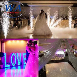 Remote Control Harmless Sparklers Cold Fireworks Machine for Wedding